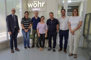 Luego, los funcionarios municipales y provinciales realizaron una visita por metalúrgica Sica y Worh Química, ambas empresas que cuentan con experiencias de vinculación educativa.