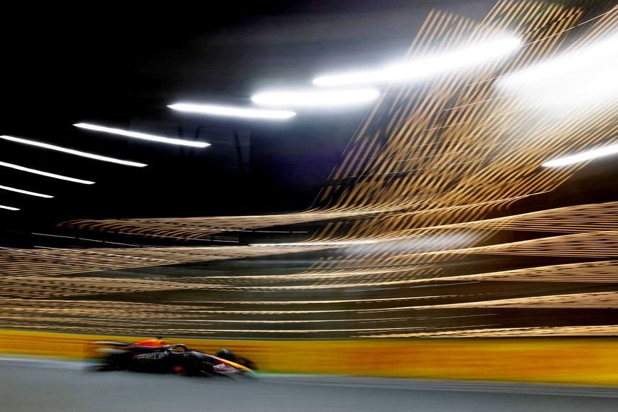 Formula One F1 - Saudi Arabian Grand Prix - Jeddah Corniche Circuit, Jeddah, Saudi Arabia - March 9, 2024
Red Bull's Max Verstappen in action during the race REUTERS/Hamad I Mohammed     TPX IMAGES OF THE DAY