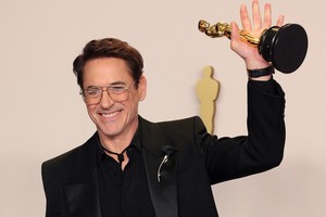 Consagrado: Robert Downey Jr., mejor actor de reparto por "Oppenheimer". Foto: Reuters