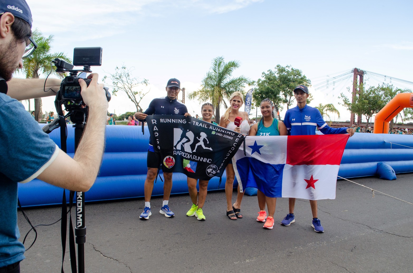 Maratón en la noche santafesina
