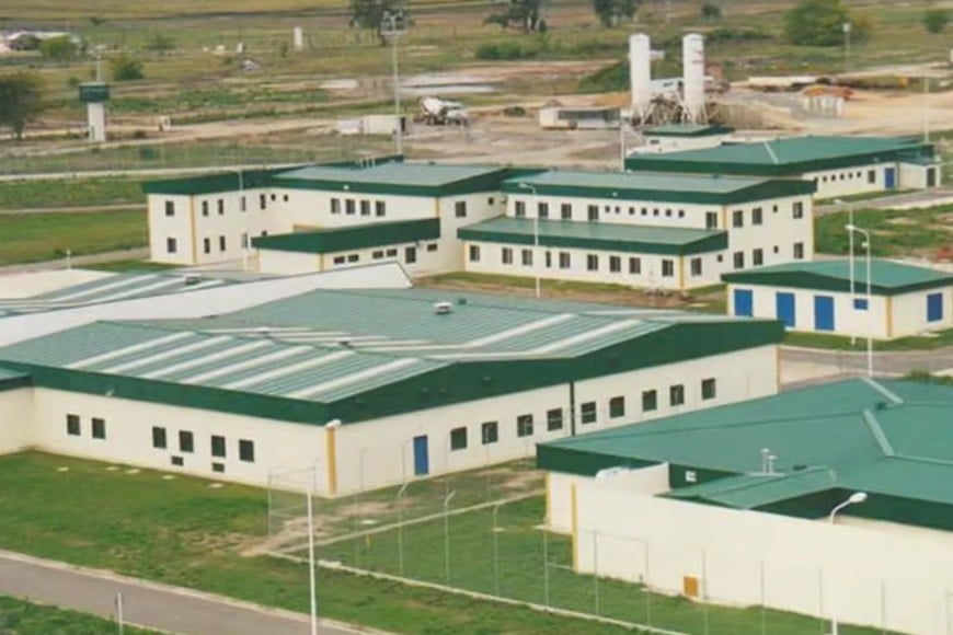 En el penal de Marcos Paz, Buenos Aires.