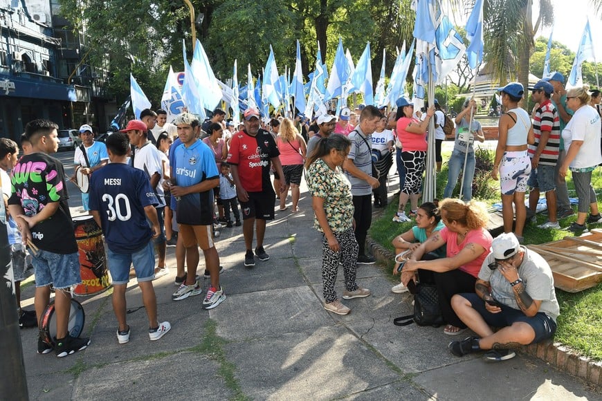 Hambre. Los manifestantes se movilizaron porque la situación en los barrios “ya no se aguanta más”, dice.

Guillermo Di Salvatore.