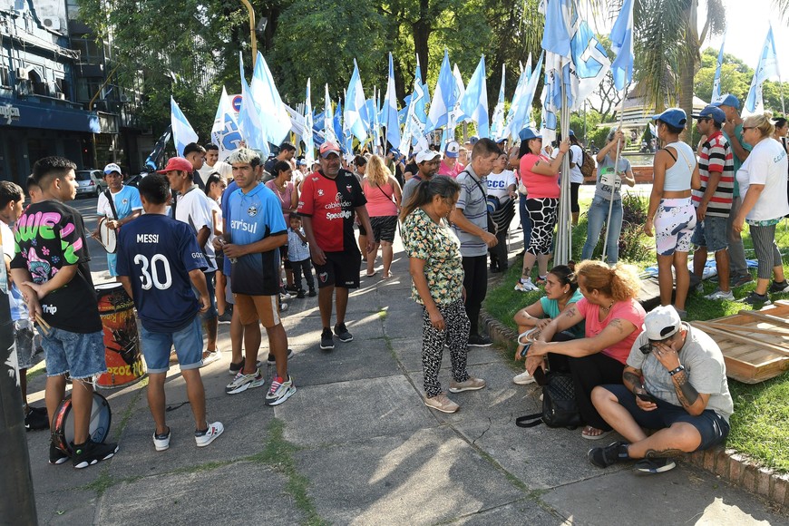Hambre. Los manifestantes se movilizaron porque la situación en los barrios “ya no se aguanta más”, dice.

Guillermo Di Salvatore.