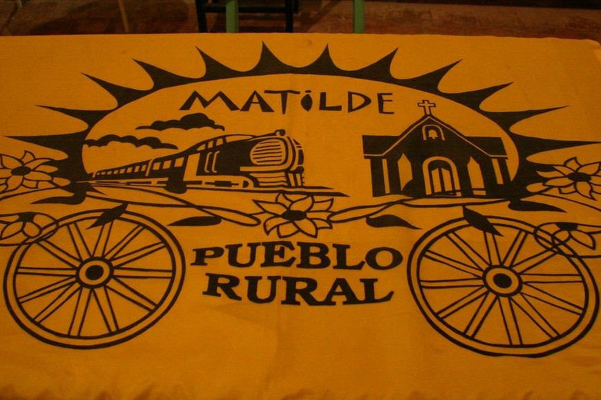 Será desde las 18 con una concentración frente a la parroquia, para luego 15 minutos más tarde dar inicio con la procesión y Santa Misa en honor a Santa Matilde. Foto: Archivo/Manuel Fabatía