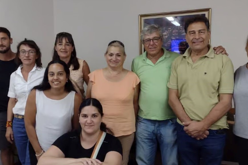 Miembros de la Cooperativa de Trabajo Desarrollo y Arraigo del Sur Santafesino. Foto: Gentileza