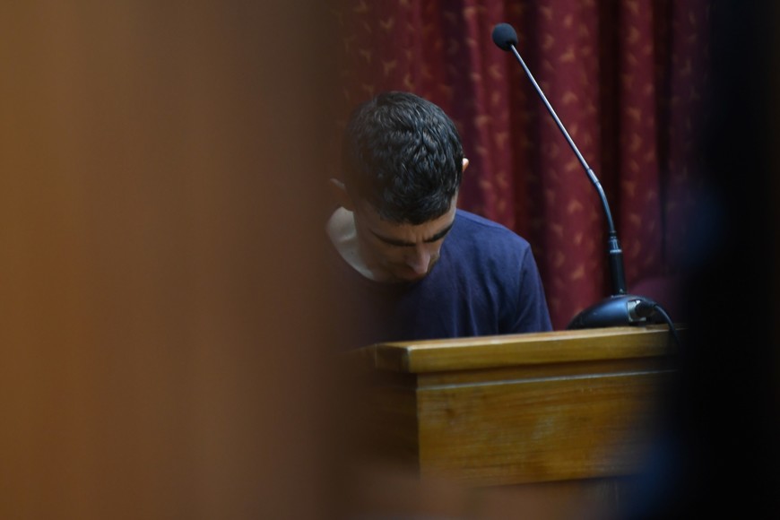 Barrero reconoció haber asesinado a Ironici, pero negó el abuso. Crédito: Flavio Raina.