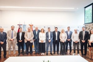 Encuentro de intendentes en la ciudad de Córdoba.