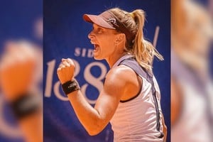 La tenista venadense Victoria Bosio