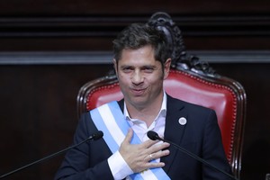 Gobernador de Buenos Aires, Axel Kicillof.

