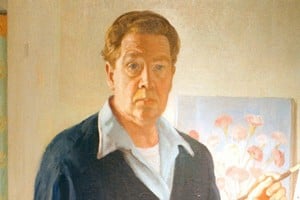 “Autorretrato” de Julio Lammertyn.  Foto: Archivo El Litoral