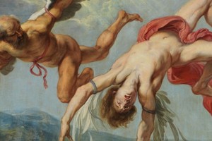 “La caída de Ícaro”, de Jacob Peeter Gowy. Foto: Museo del Prado