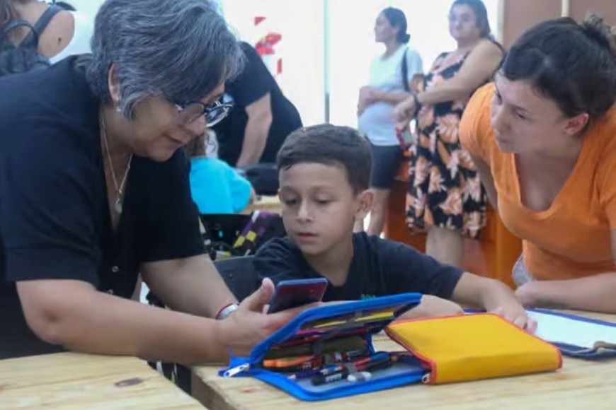 Parte de lo que fue el evento en Venado Tuerto.