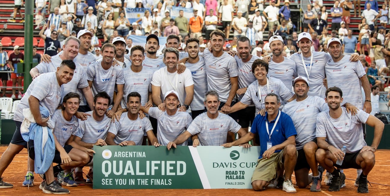 Finales de la Copa Davis: Argentina ya conoce a sus rivales y la sede para la fase de grupos