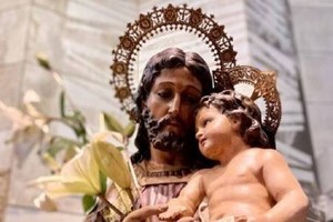 La veneración a San José se remonta por al siglo IX.