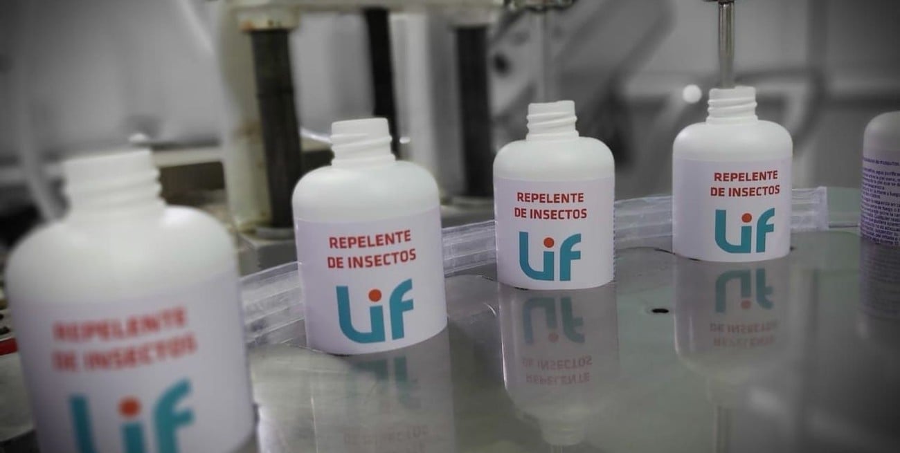 El LIF aumenta la producción de repelentes ante el aumento de casos de dengue en Santa Fe