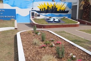 Plazoleta cabo primero Daniel Romero.