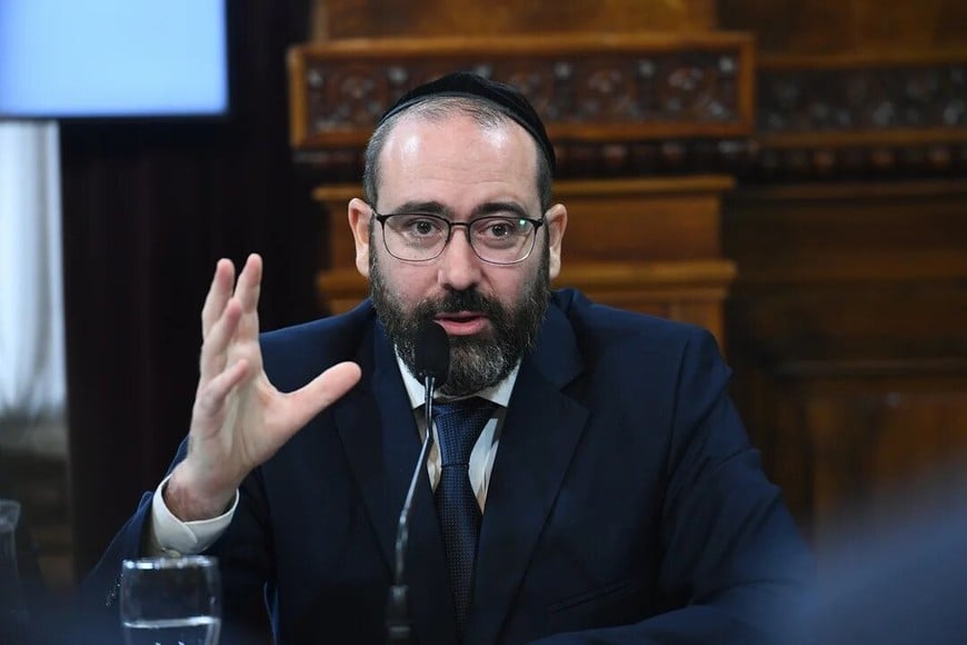 Axel Wahnish, embajador argentino en Israel. Foto: NA.