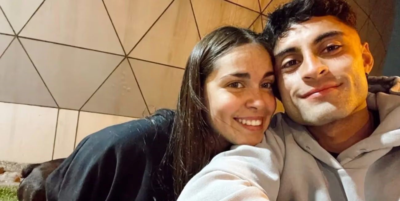 La novia de Javier Altamirano le dejó un emotivo mensaje al futbolista de Estudiantes