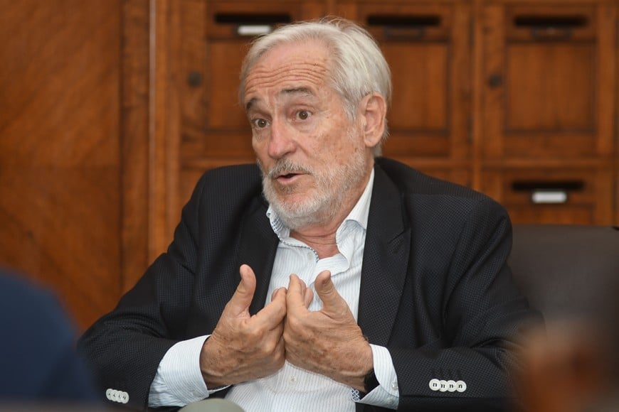 Para el Dr. Vicente, la de derechos humanos “es una política defendida por el pueblo argentino, no sólo por un gobierno”. Foto: Manuel Fabatia