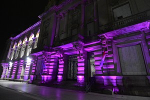 Argentina se tiñe de violeta este 26 de marzo en conmemoración del Purple Day. Créditos: Pablo Aguirre