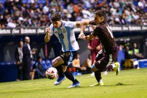 El ex Unión Juan Ignacio Nardoni fue parte del encuentro. Crédito: Selección Argentina