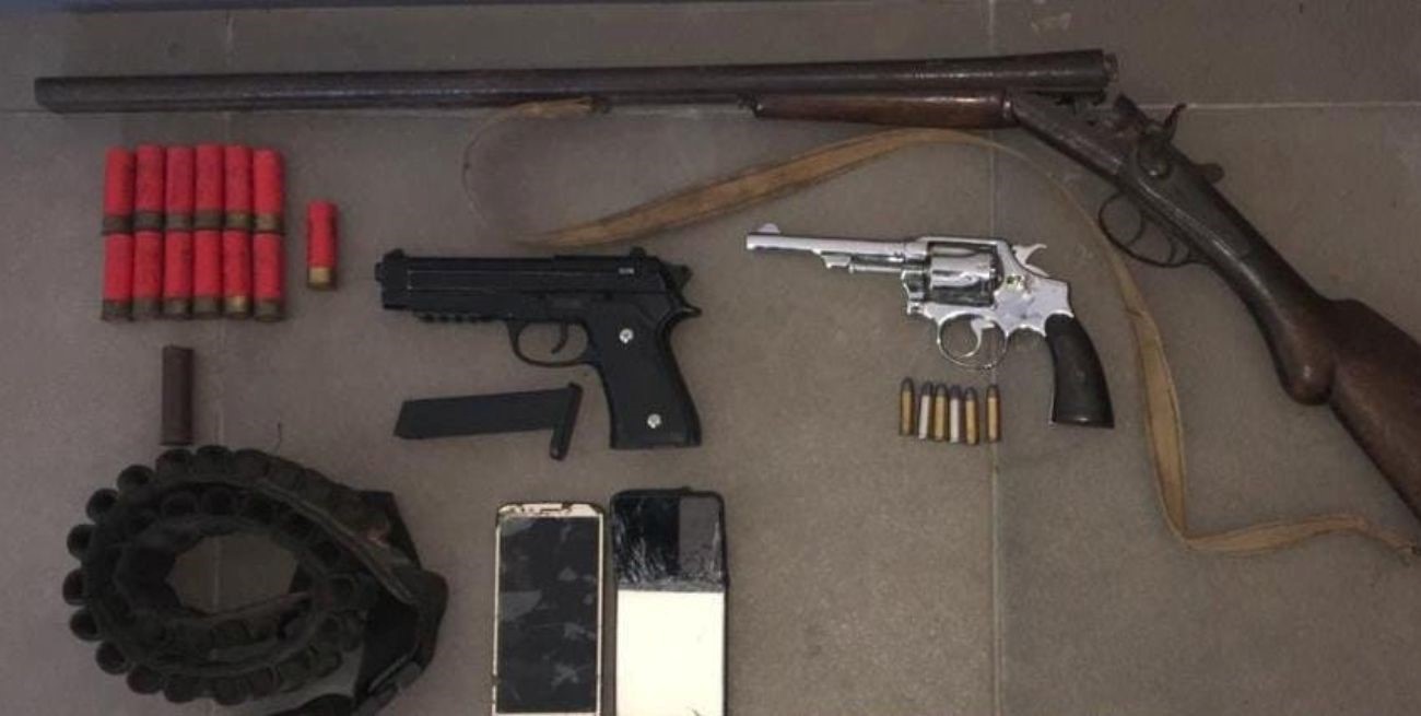 Secuestraron armas y municiones en diversos operativos en Santa Fe