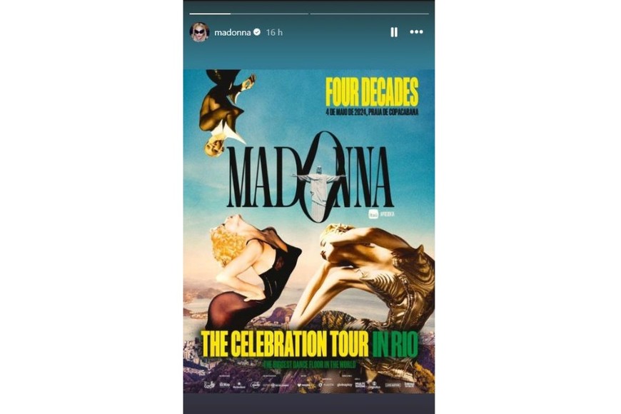 Será para cerrar su Celebration Tour.