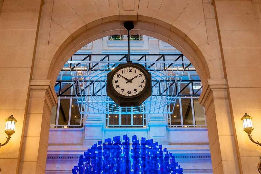 Parte del interior del edificio, en una fotografía que compartieron en las redes sociales del ahora ex CCK.