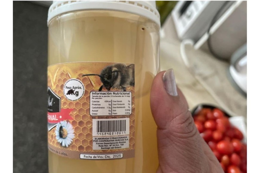 Miel de abejas marca EL PANAL