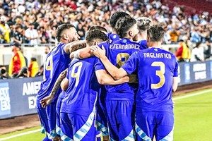 Argentina culminó la fecha FIFA sin Messi y con dos triunfos. Crédito: Selección Argentina