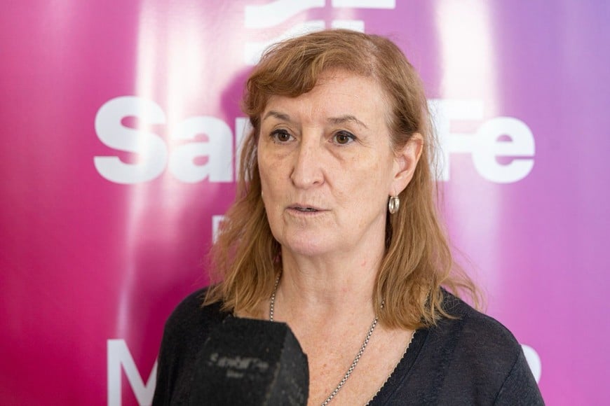 Andrea Uboldi, ministra de Salud de la Provincia de Santa Fe.