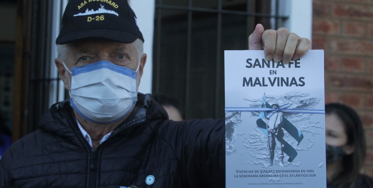 Relatos del fuego: cómo es el libro que cuenta la gesta de los veteranos de Santa Fe en Malvinas