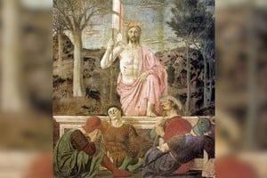 La resurrección de Cristo, obra del pintor renacentista italiano Piero della Francesca.

