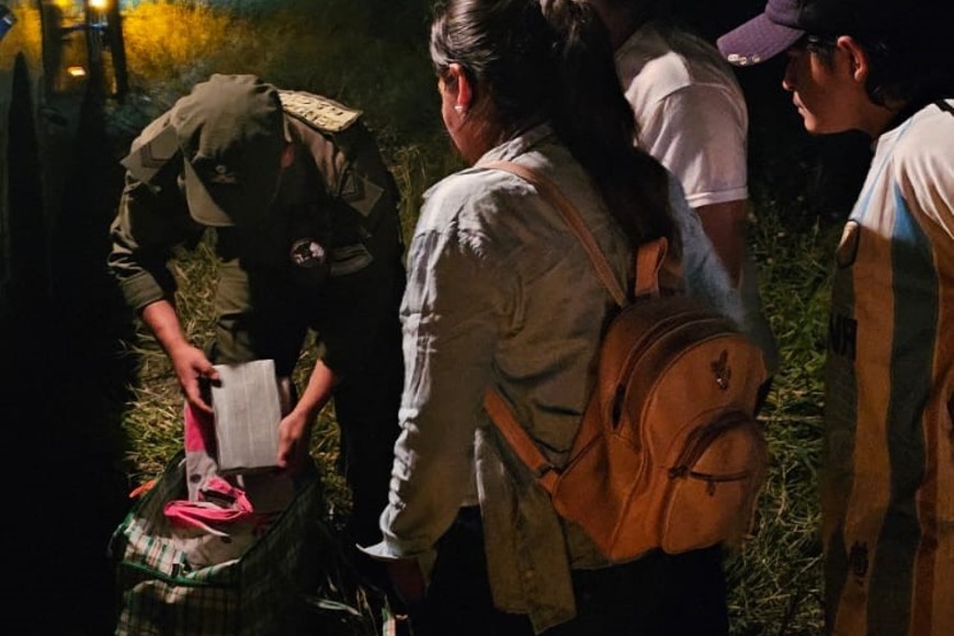 Gendarmería Nacional interceptó un micro de larga distancia