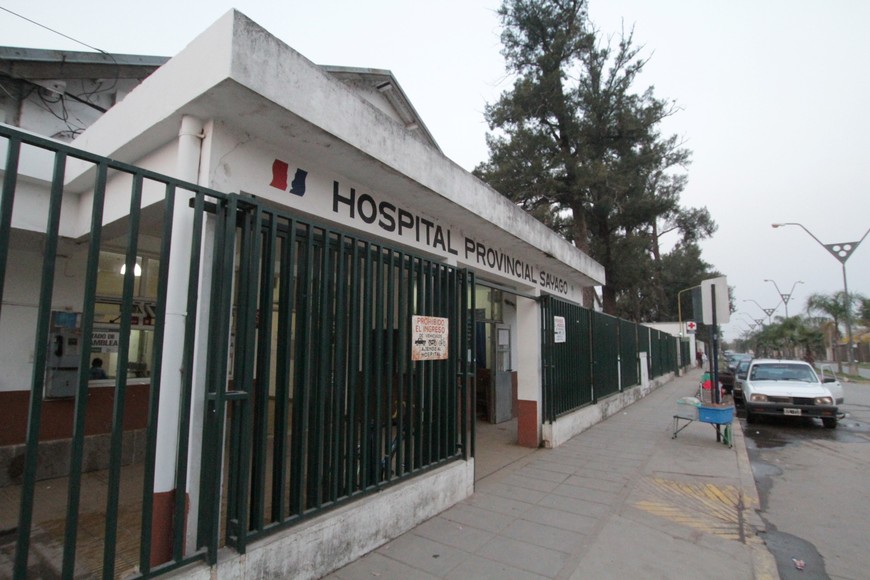 El Hospital Sayago está ubicado al norte de la ciudad de Santa Fe. Crédito: Archivo / Pablo Aguirre