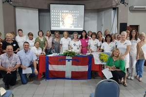 Fue una jornada de intenso trabajo desde la mañana hasta el atardecer, durante la cual todas las presentes pudieron participar y exponer sus experiencias, proponer proyectos nuevos y mostrar sus producciones.