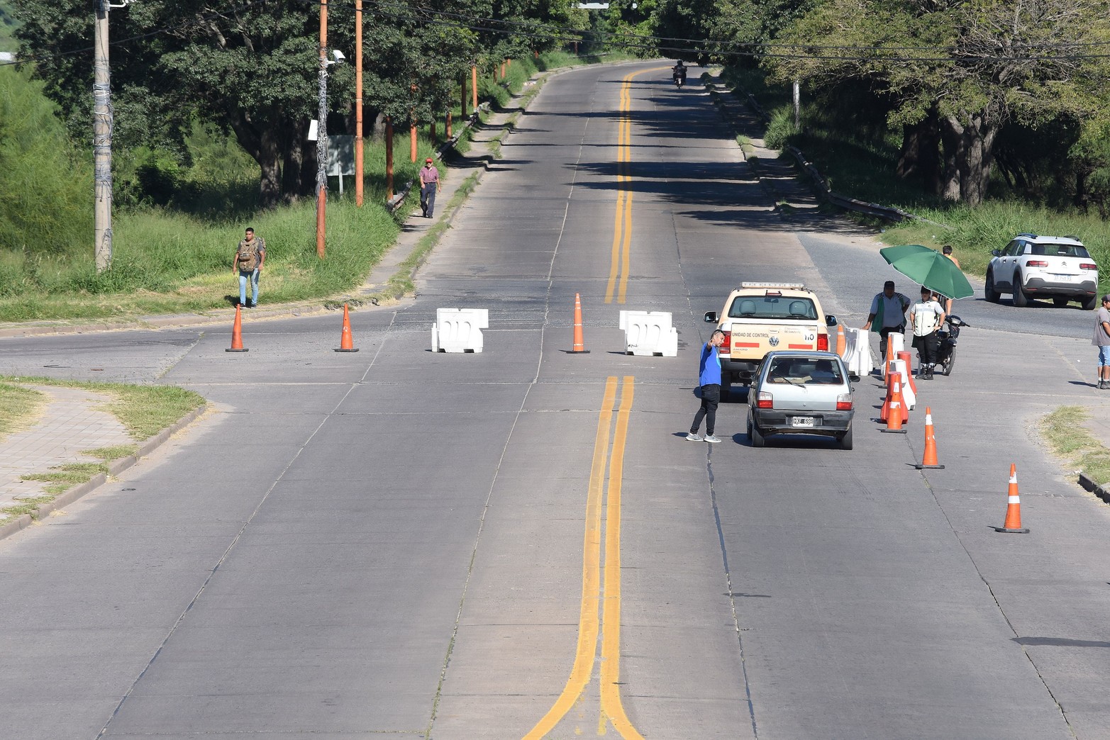 El viernes Santo 29 de abril quedó en el historia por tener que cerrar la importante vía de comunicación entre Santa Fe y Santo Tomé. 