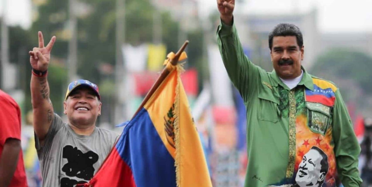 Polémica declaración de Nicolás Maduro sobre la muerte de Maradona: "Acabaron con él"