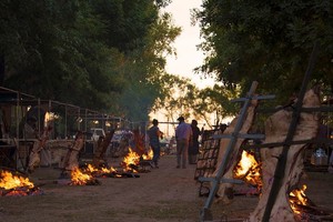 En 2023, del tradicional concurso formaron parte 27 duplas de asadores de la región y de las provincias de Entre Ríos, Córdoba y Buenos Aires.
Foto: GENTILEZA FIESTA REGIONAL ASADO A LA ESTACA