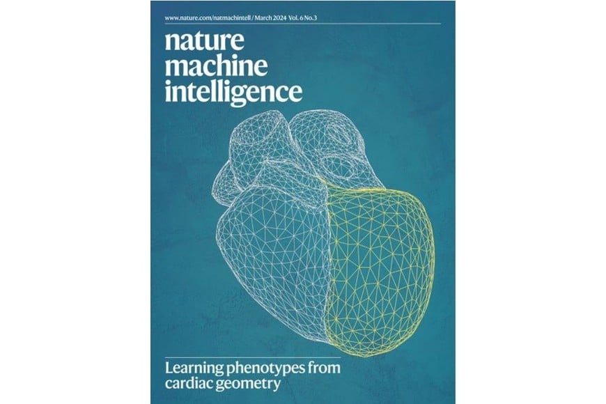 Portada de la edición de marzo de la revista Nature Machine Intelligence, líder a nivel internacionales en temas de Inteligencia Artificial.