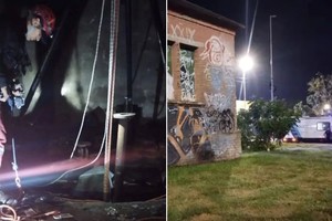 Rescate de la Provincia de Buenos Aires se presentó en el lugar para el rescate. Crédito: Gentileza.