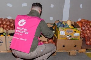 Durante el 2023 se rescataron 433.611 kilos, lo que permitió cocinar 1.734.444  platos de comida. Foto: Gentileza Basfe