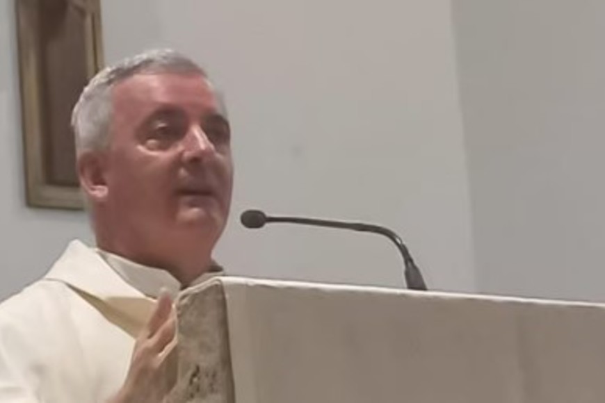 El padre Diego Cavanagh está como párroco de la Inmaculada Concepción desde 2018.