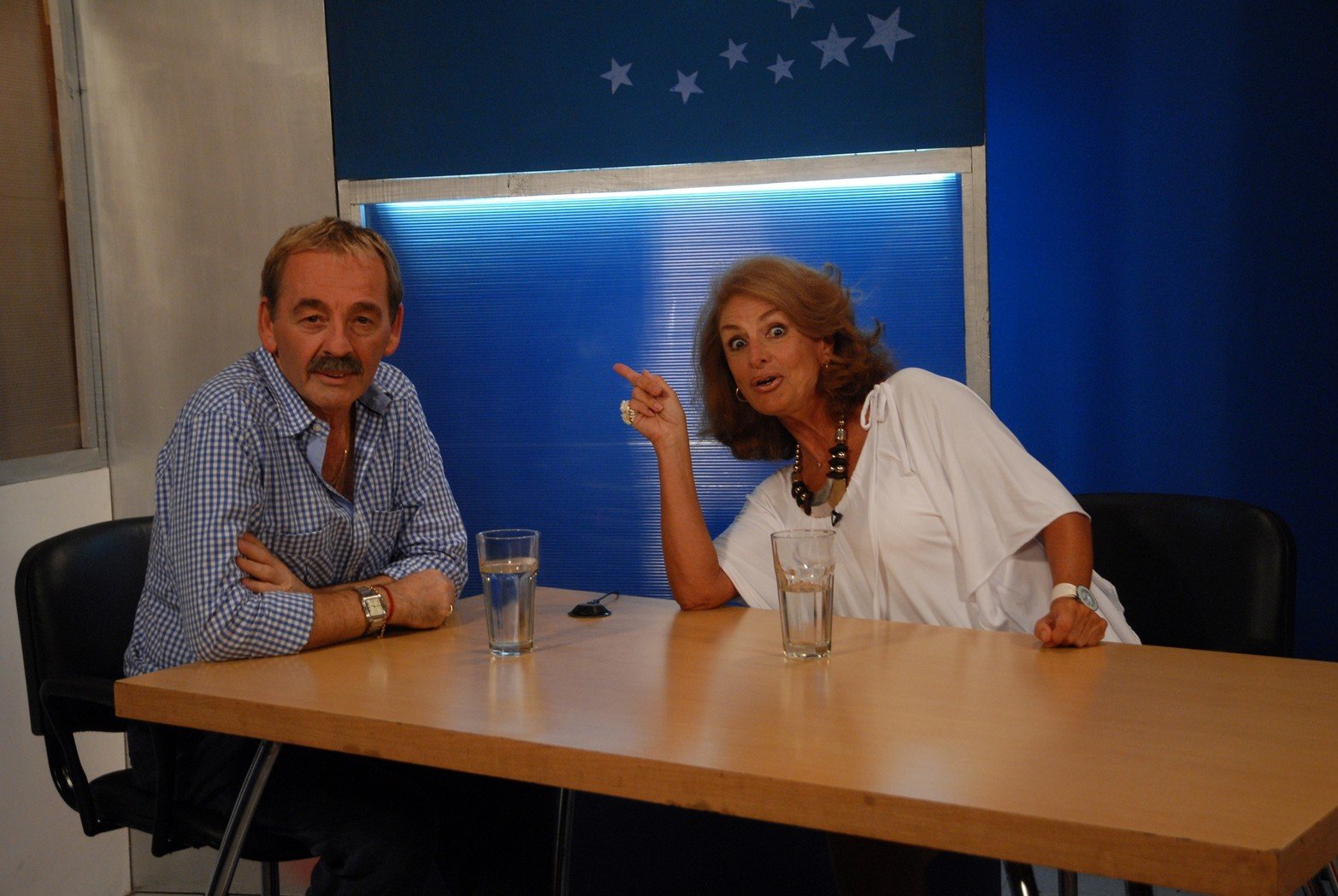 En el programa televisivo con Marta Goyri.