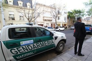 Gendarmería Nacional allanó el miércoles pasado la dependencia Federal de calle San Martín al 3300 de Santa Fe. Foto: Archivo El Litoral