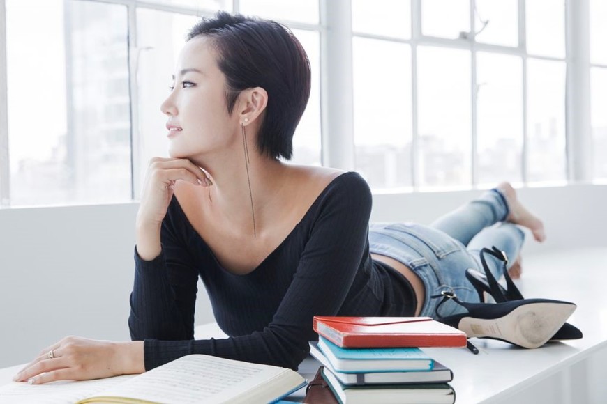 Soprano surcoreana Hera Hyesang Park, en una sesión para la edición coreana de Vogue.