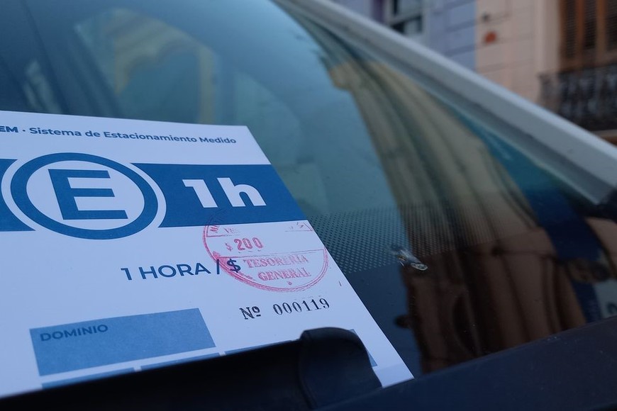 En Paraná la tarifa por hora se actualizó esta semana a $200. Valía $8 desde 2017. Foto: Mauricio Garín