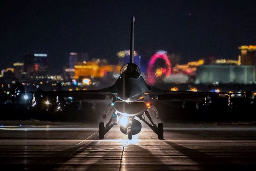 F-16 Fighting Falcon. Crédito: Fuerza Aérea de Estados Unidos