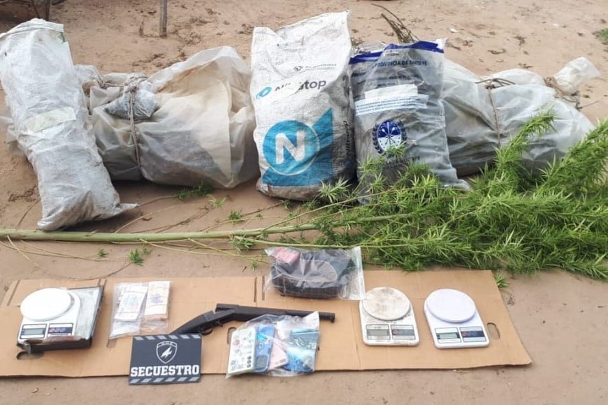 Elementos secuestrados.