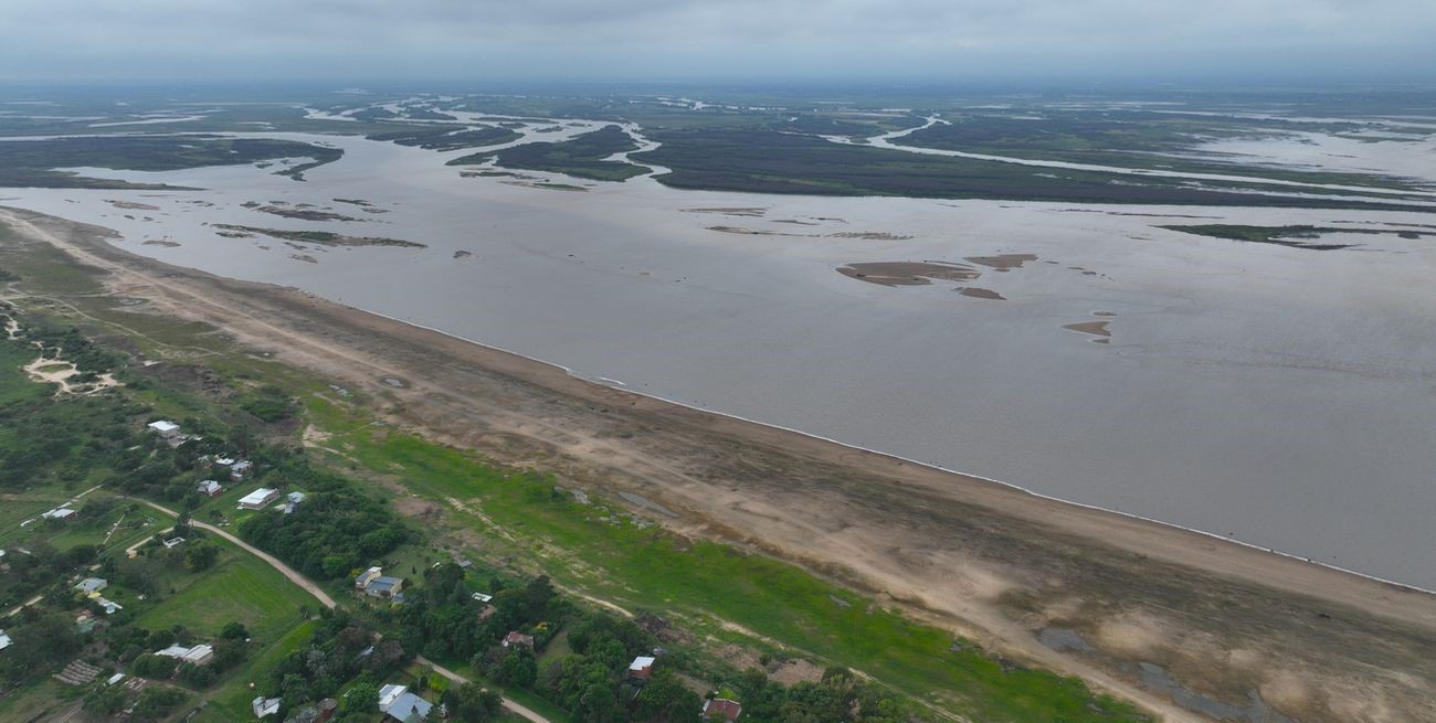 Río Paraná: se mantiene bajo en Santa Fe y no hay indicios de recuperación para los próximos meses